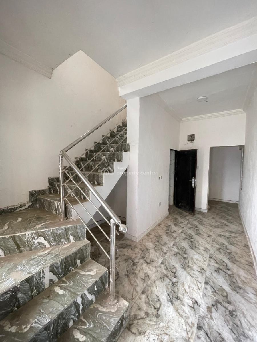 Contemporary 4 Bedroom Terrace Duplex with Bq, Exquisitely Designed Home with Bq in a Secured Neighborhood, Yaba, Lagos, Terraced Duplex for Sale