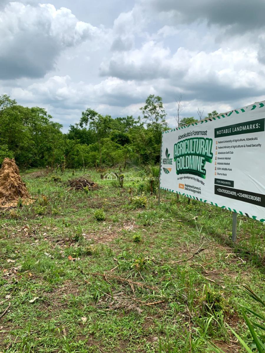 Secured Agricultural Land in Abeokuta, Abeokuta, Abeokuta North, Ogun, Mixed-use Land for Sale