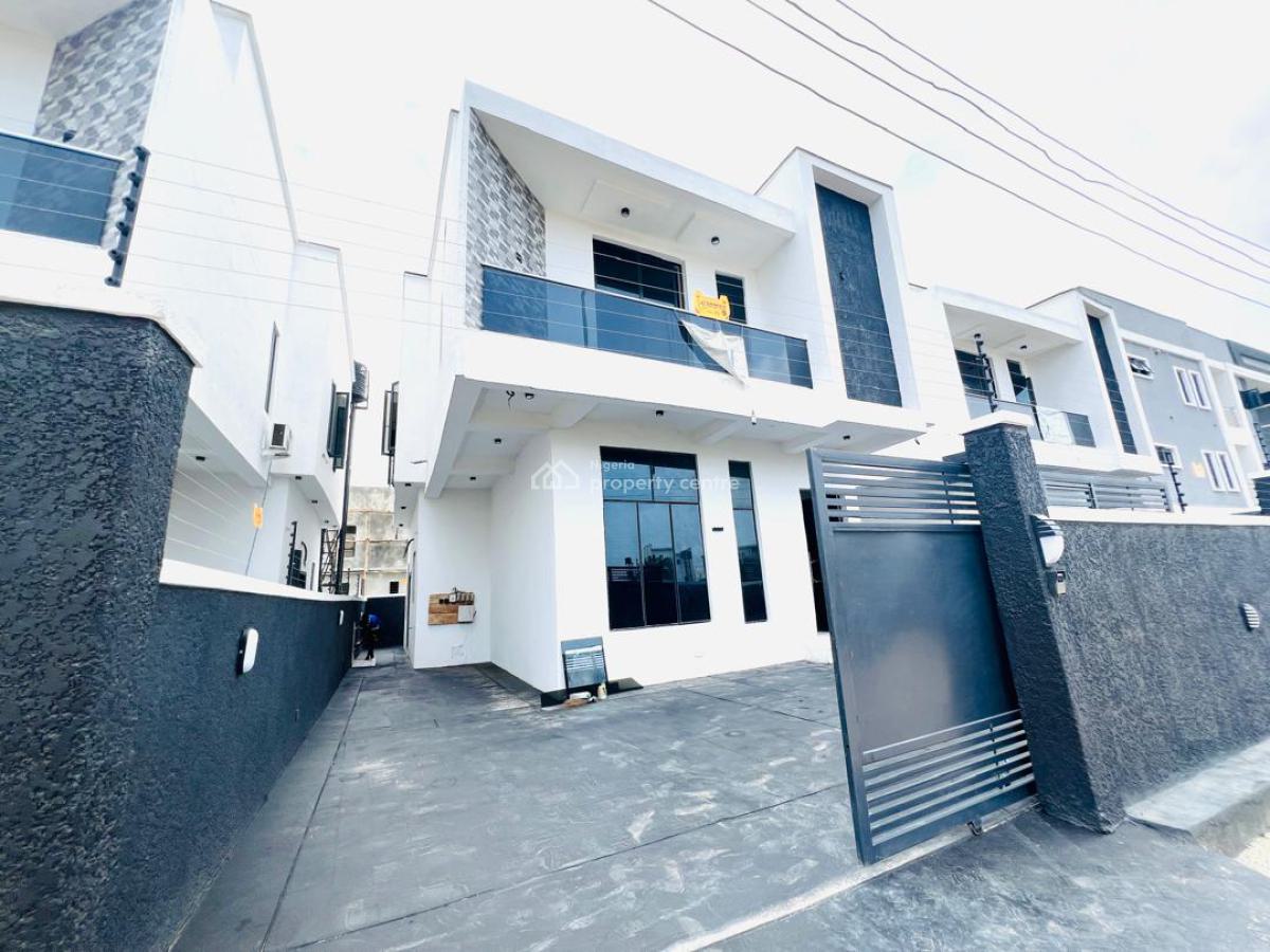 4bedroom Semi Detached Duplex with Bq, Sangotedo, Lekki, Lagos, Semi-detached Duplex for Sale