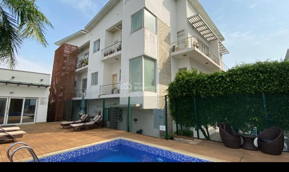 Fully Serviced 3bedroom Apartment with Bq, Banana Island, Ikoyi Lagos, Ikoyi, Lagos, Flat / Apartment for Rent