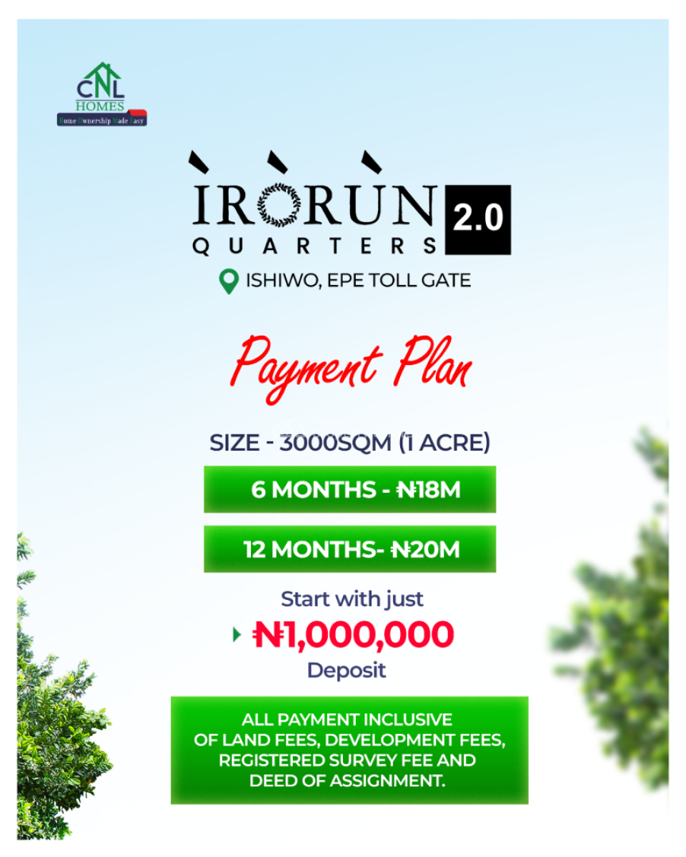 Buy and Build and Landbanking Land, Isiwo Off Epe-ijebu Ode Expressway, Epe, Lagos, Mixed-use Land for Sale