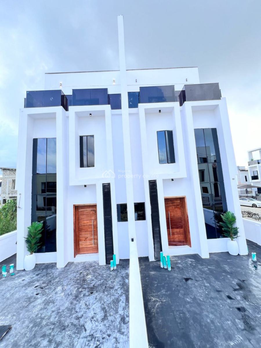 Luxury Smart Home 4 Duplex with Pent House, Abraham Adesanya, Ogombo, Ajah, Lagos, Semi-detached Duplex for Sale