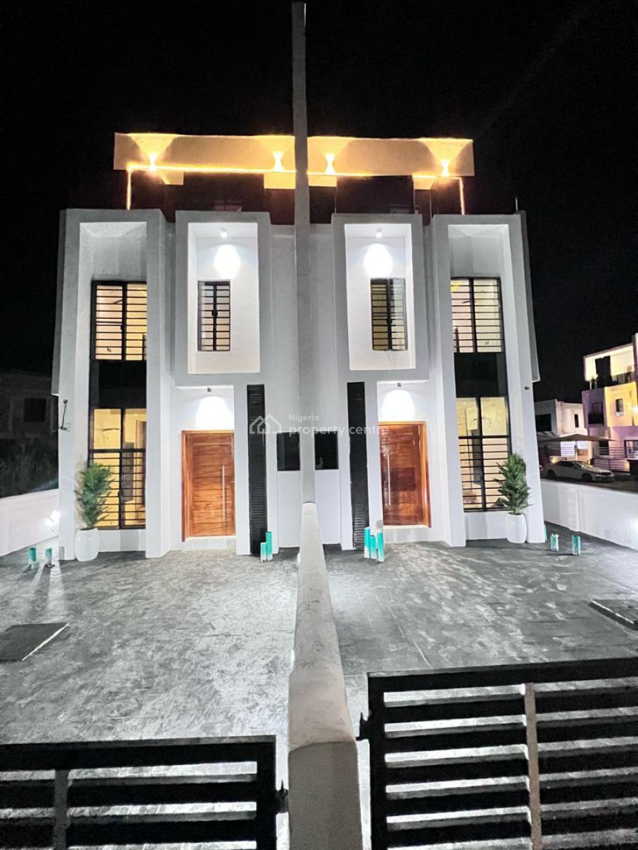 Luxury Smart Home 4 Duplex with Pent House, Abraham Adesanya, Ogombo, Ajah, Lagos, Semi-detached Duplex for Sale