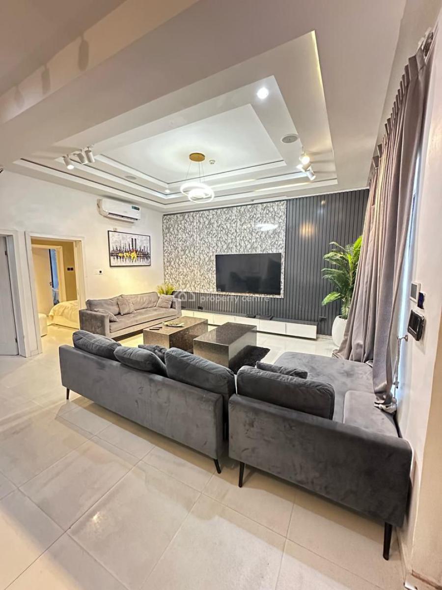 Furnished 4 Bedrooms Terraced House, Osapa, Lekki, Lagos, Terraced Duplex for Rent