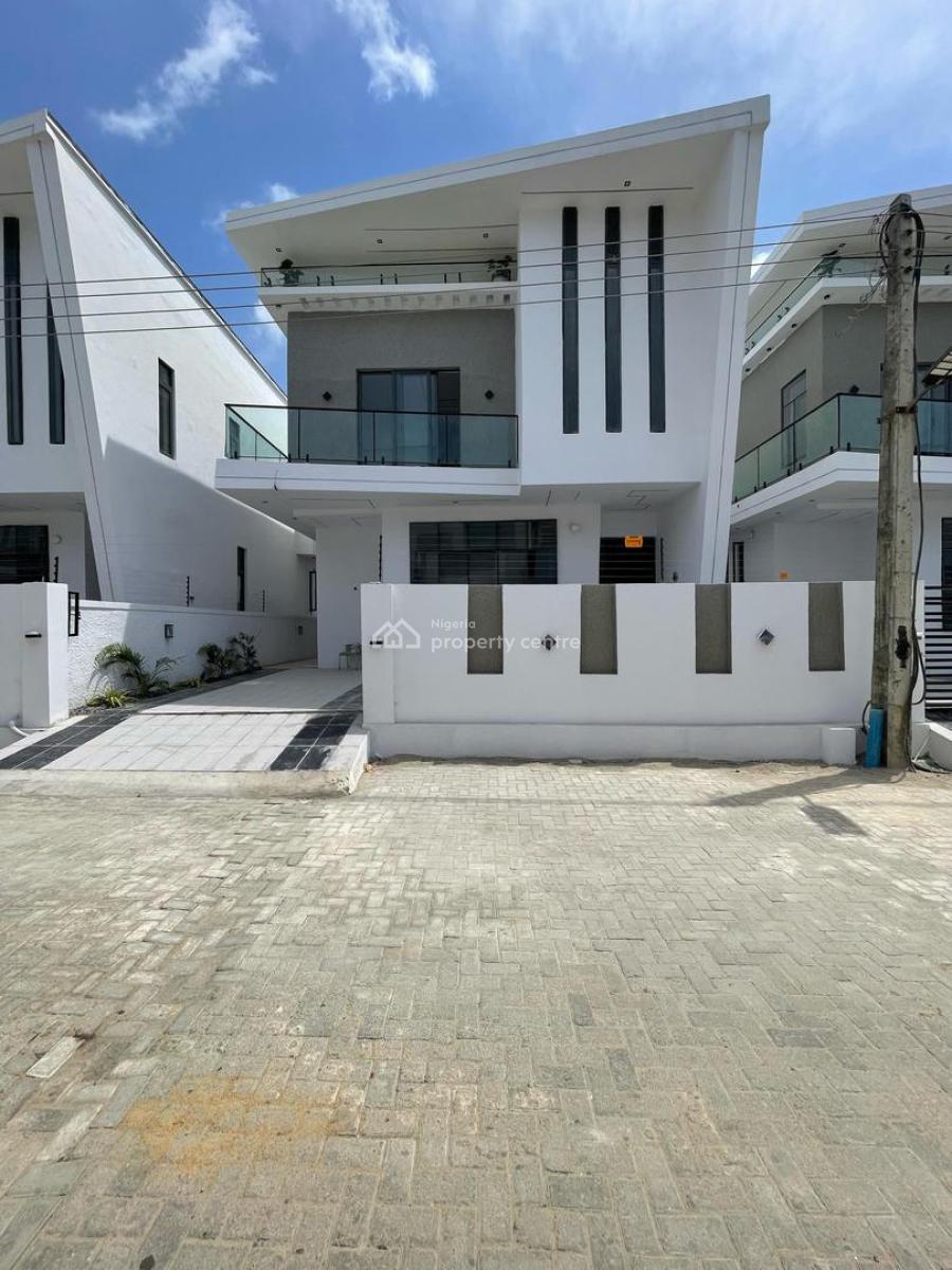 4 Bedrooms Luxury Fully-detached Duplex with Bq, Swimming Pool Etc, Ajah, Lagos, House for Sale