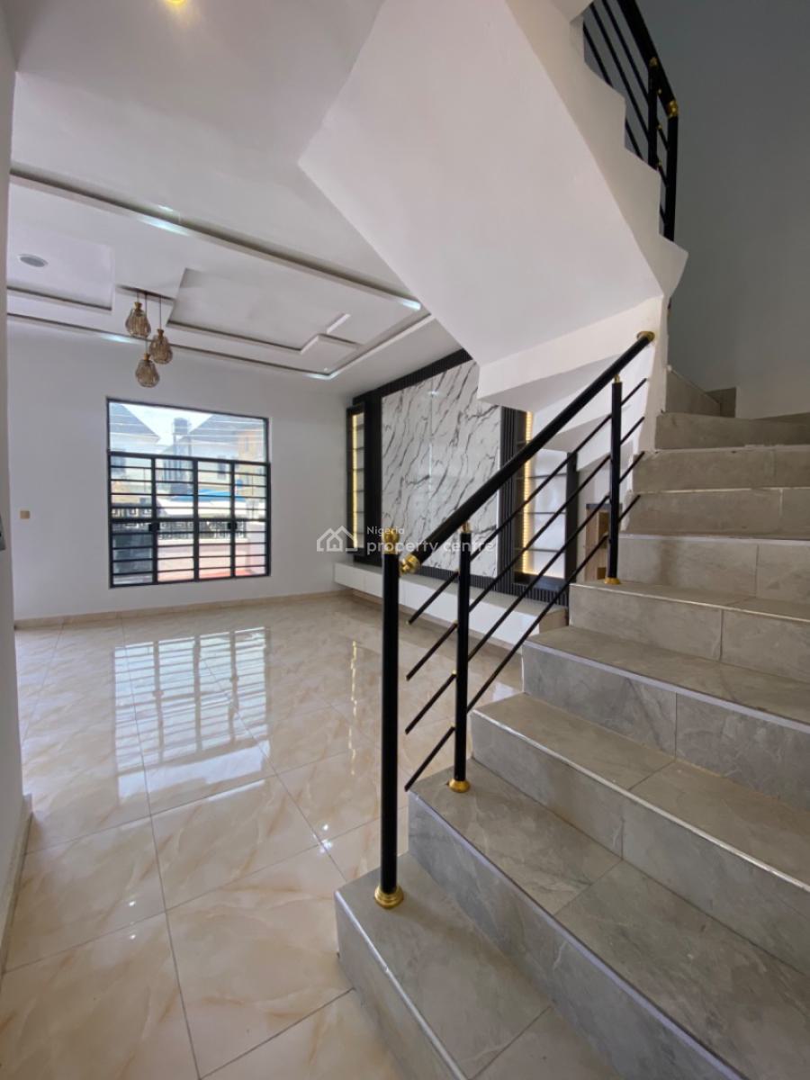 4 Bedroom Semi Detached Duplex with Bq & Solar Inverter, Ikota Gra, Ikota, Lekki, Lagos, Semi-detached Duplex for Sale