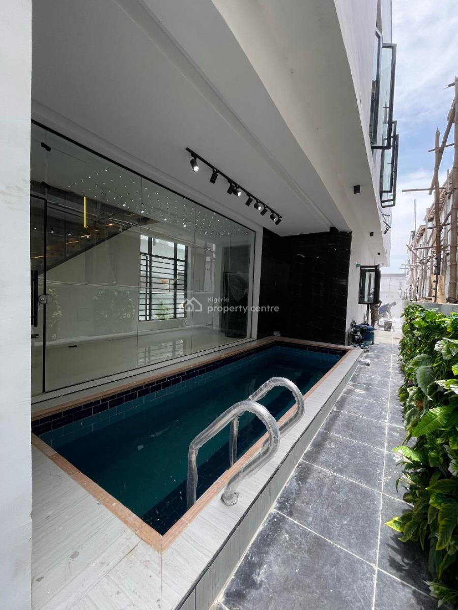 5bedroom Fully Detached Duplex, Luxuriously Finished Home with Luxurious Bath, Jacuzzi, Car Park, Ikota, Lekki, Lagos, Detached Duplex for Sale