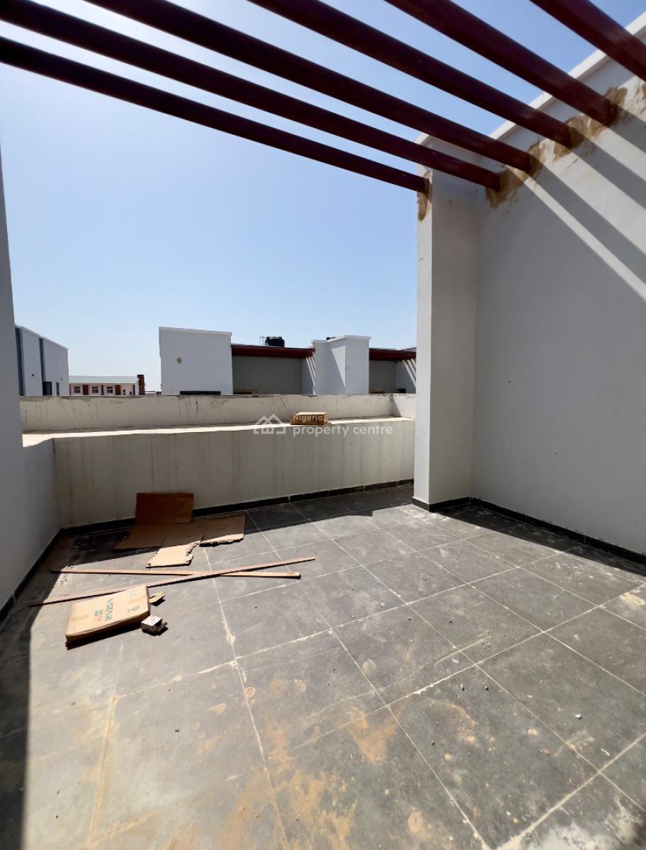 4 Bedroom Terrace with Bq, Wuye, Abuja, Terraced Duplex for Rent