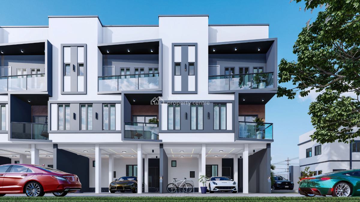 Luxury 4-bedroom Terraced Duplex with Premium Amenities, Alausa, Ikeja, Lagos, Terraced Duplex for Sale