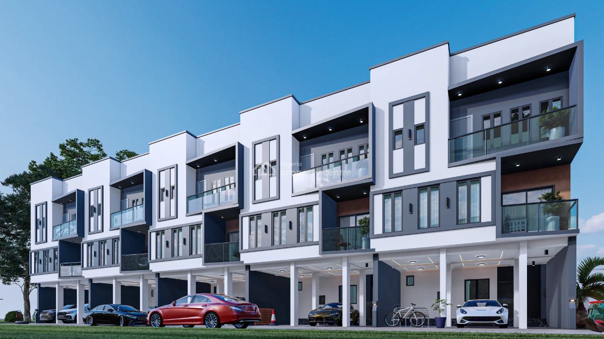 Luxury 4-bedroom Terraced Duplex with Premium Amenities, Alausa, Ikeja, Lagos, Terraced Duplex for Sale