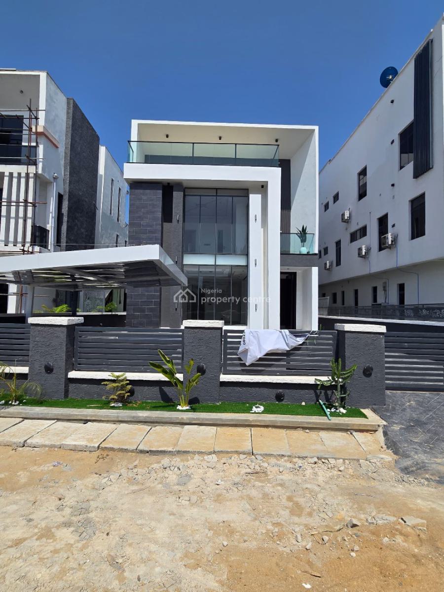 Ultra-modern 5-bedroom Detached Duplex with Cinema,rooftop Lounge&pool, Crafted for Those Who Appreciate Modern Elegance and Privacy, Ikota, Lekki, Lagos, Detached Duplex for Sale