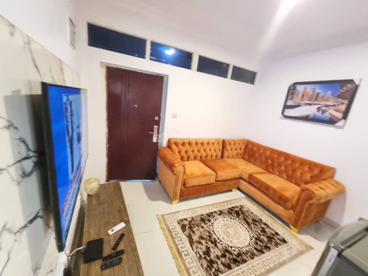 Fully Furnished and Serviced One Bedroom Miniflat Apartment, Lekki Phase 1, Lekki, Lagos, Mini Flat (room and Parlour) for Rent