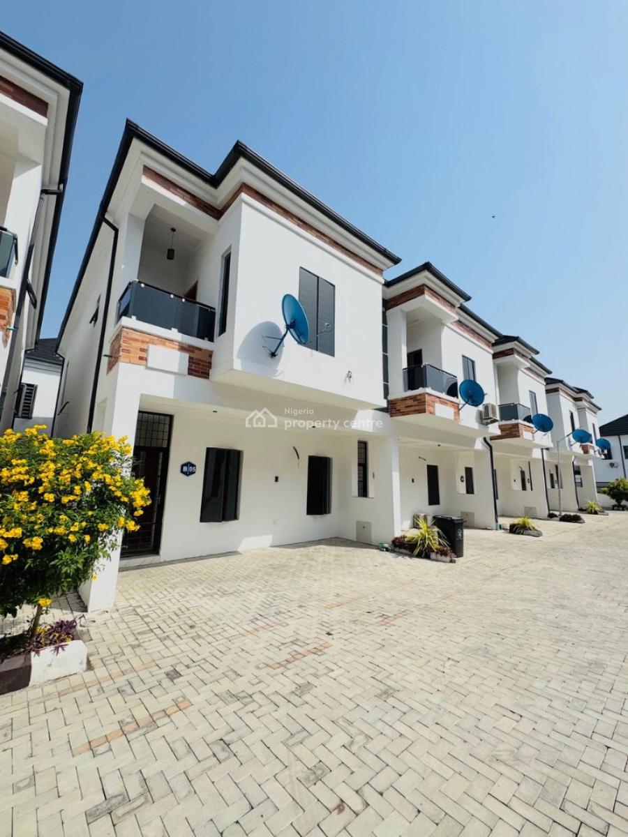 Luxury 4bedroom, Vgc, Lekki, Lagos, Terraced Duplex for Rent