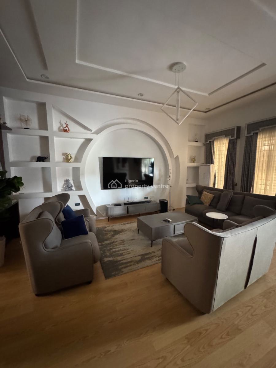 The Most Affordable Furnished 4 Bedrooms Duplex with Bq in an Estate, Ikota, Lekki, Lagos, Terraced Duplex for Sale