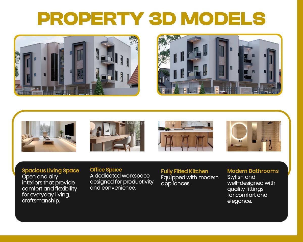 Beautiful, Luxuriously Built 1 and 2 Bedroom Suitable for Investment, Morocco Road, Yaba, Lagos, Flat / Apartment for Sale