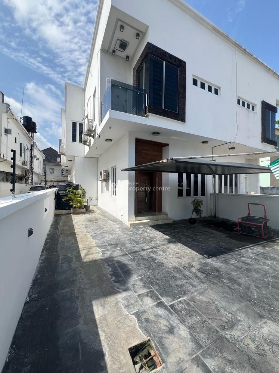 a Beautifully Furnished 4bedroom Semi Detached Duplex with Bq, Osapa London Lekki, Lekki, Lagos, Semi-detached Duplex for Sale