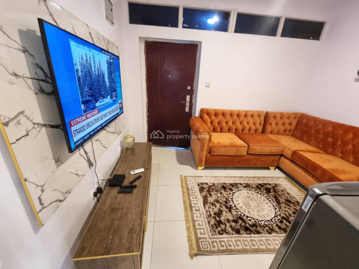 Furnished 1 Bedroom Flat with Pool, Gym,elevator, Lekki Phase 1, Lekki, Lagos, Mini Flat (room and Parlour) for Rent