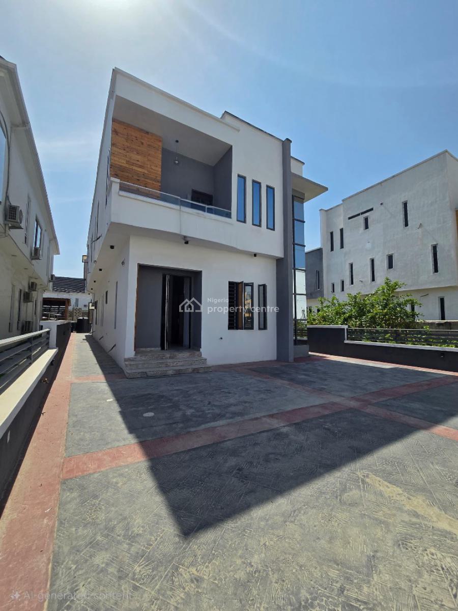 Exquisite 5-bedroom Detached Duplex with Bq in Ikota, Ikota, Lekki, Lagos, Detached Duplex for Sale