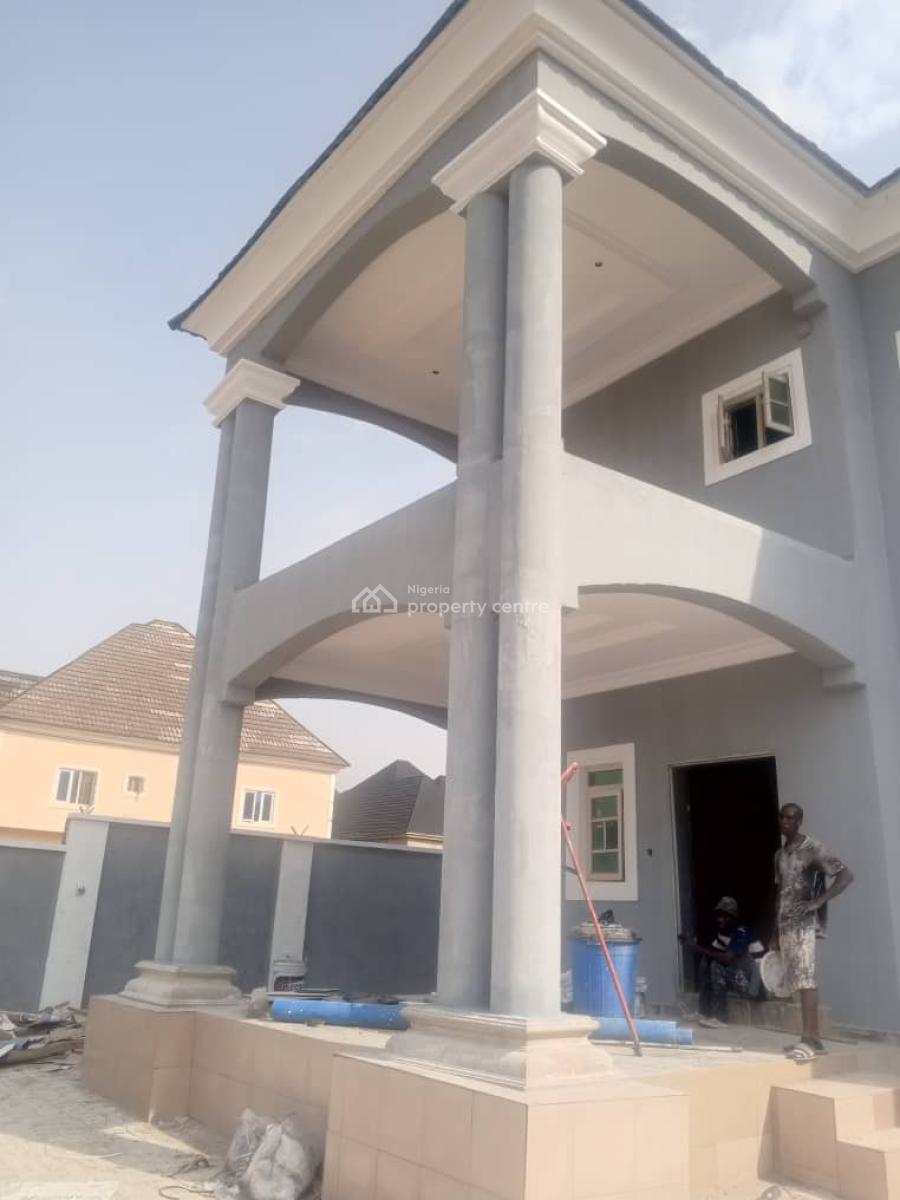 5 Bedrooms Duplex with Bq Available, Behind Suncity Estate, Galadimawa, Abuja, Detached Duplex for Rent