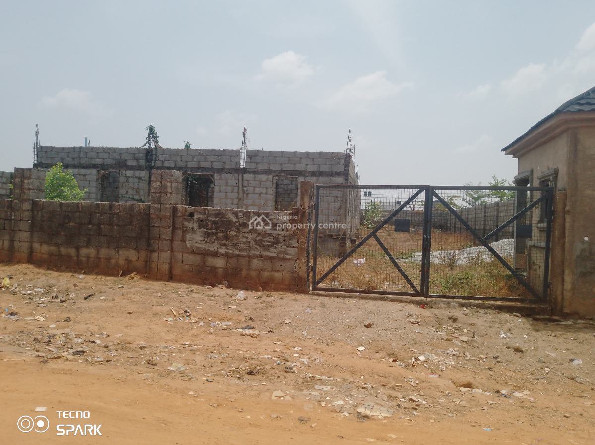 an Uncompleted Building of 4 Units of 4 Bedrooms Terrace Duplex, Off Jedo Estate Road, Sabon Lugbe, Lugbe District, Abuja, Terraced Duplex for Sale
