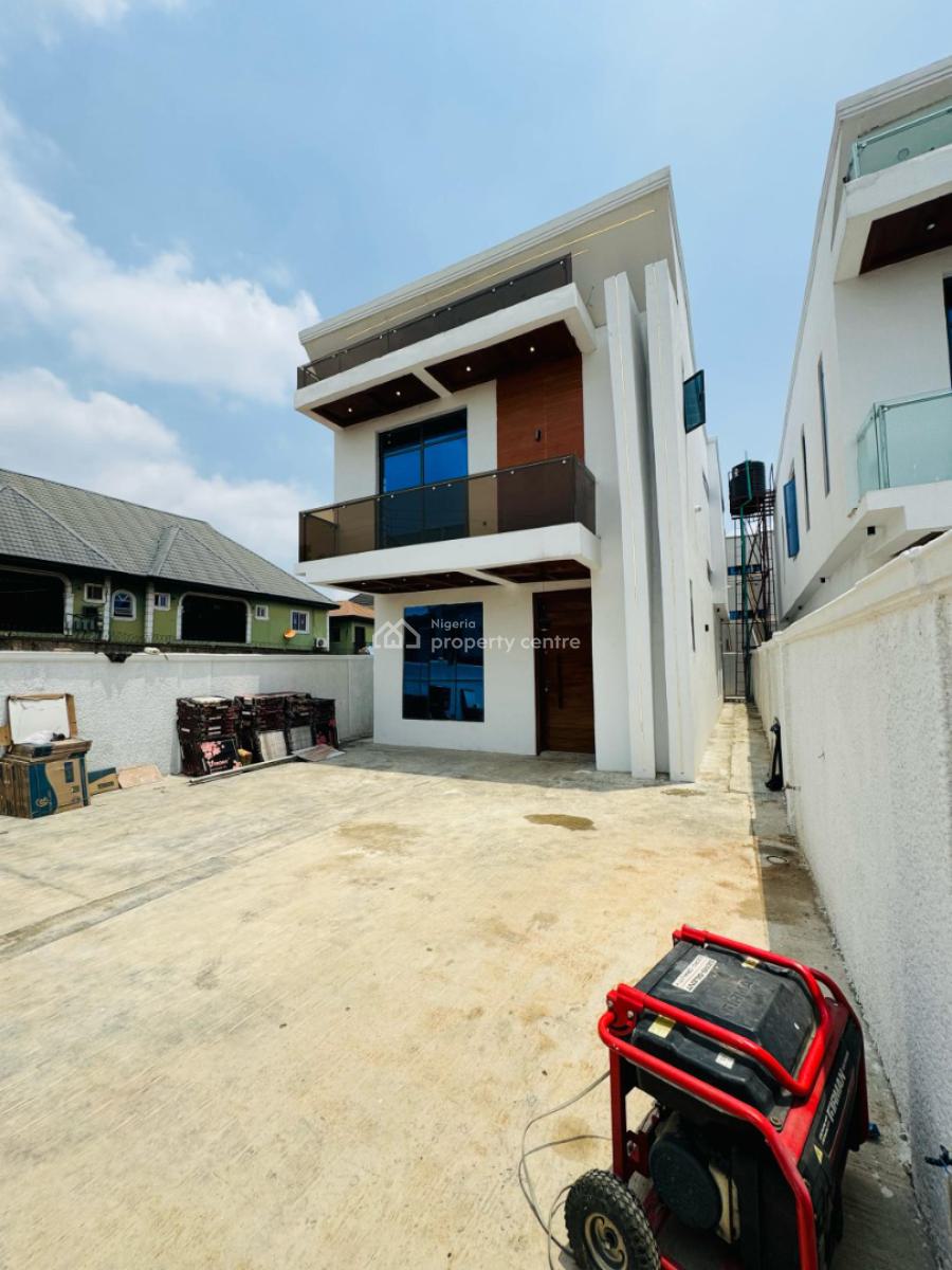Spacious 4 Bedroom Fully Detached Duplex, College Road, Ogba, Ikeja, Lagos, Detached Duplex for Sale