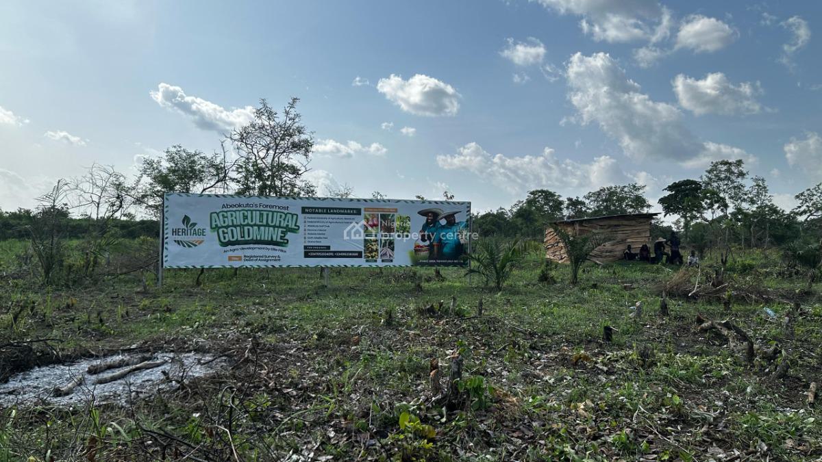 Affordable Farmland with 24/7 Security and Irrigation Systems, Off Funaab, Alabata Road, Odeda, Ogun, Mixed-use Land for Sale