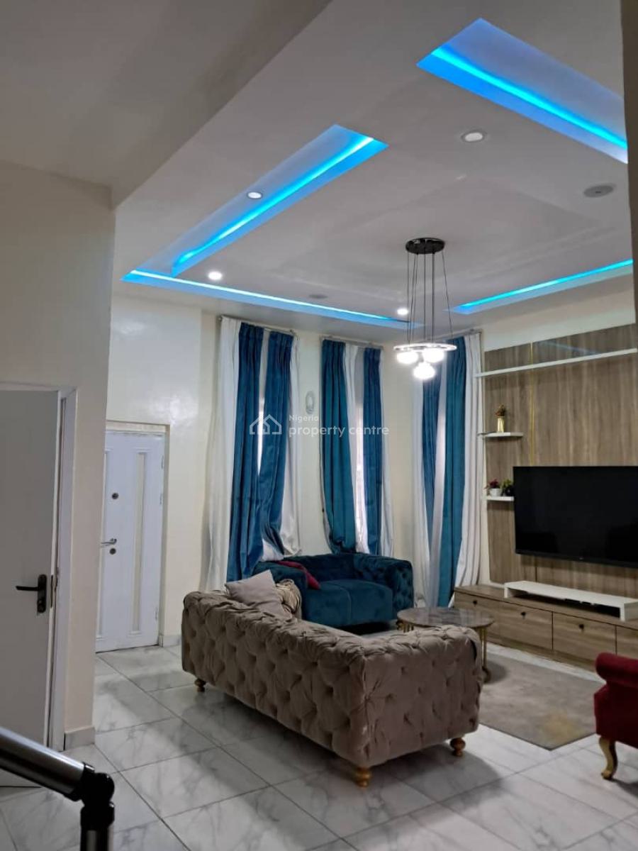 Furnished 4bedroom Semi Detached with Bq, Orchid, Lekki, Lagos, Semi-detached Duplex for Rent