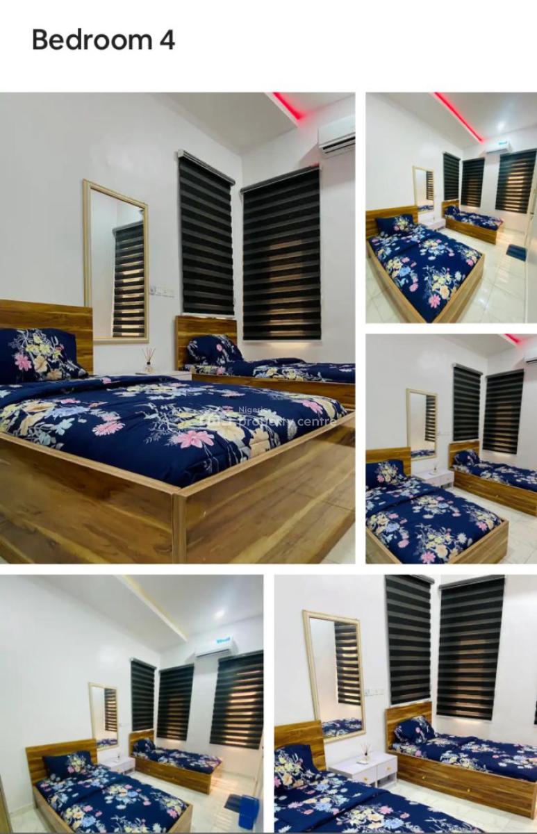 Furnished 4 Bedroom Semi Detached Duplex with Bq, Royal Pine Estate, Orchid Road Lekki Lagos, Lekki, Lagos, Semi-detached Duplex for Rent