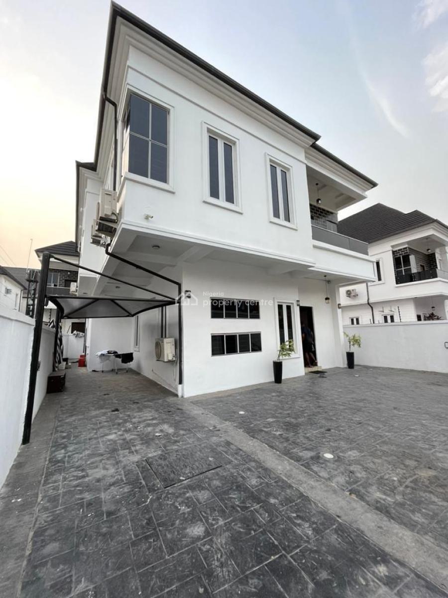 4 Bedroom Fully Detached Duplex with Bq, Osapa London, Lekki, Lagos, Detached Duplex for Rent