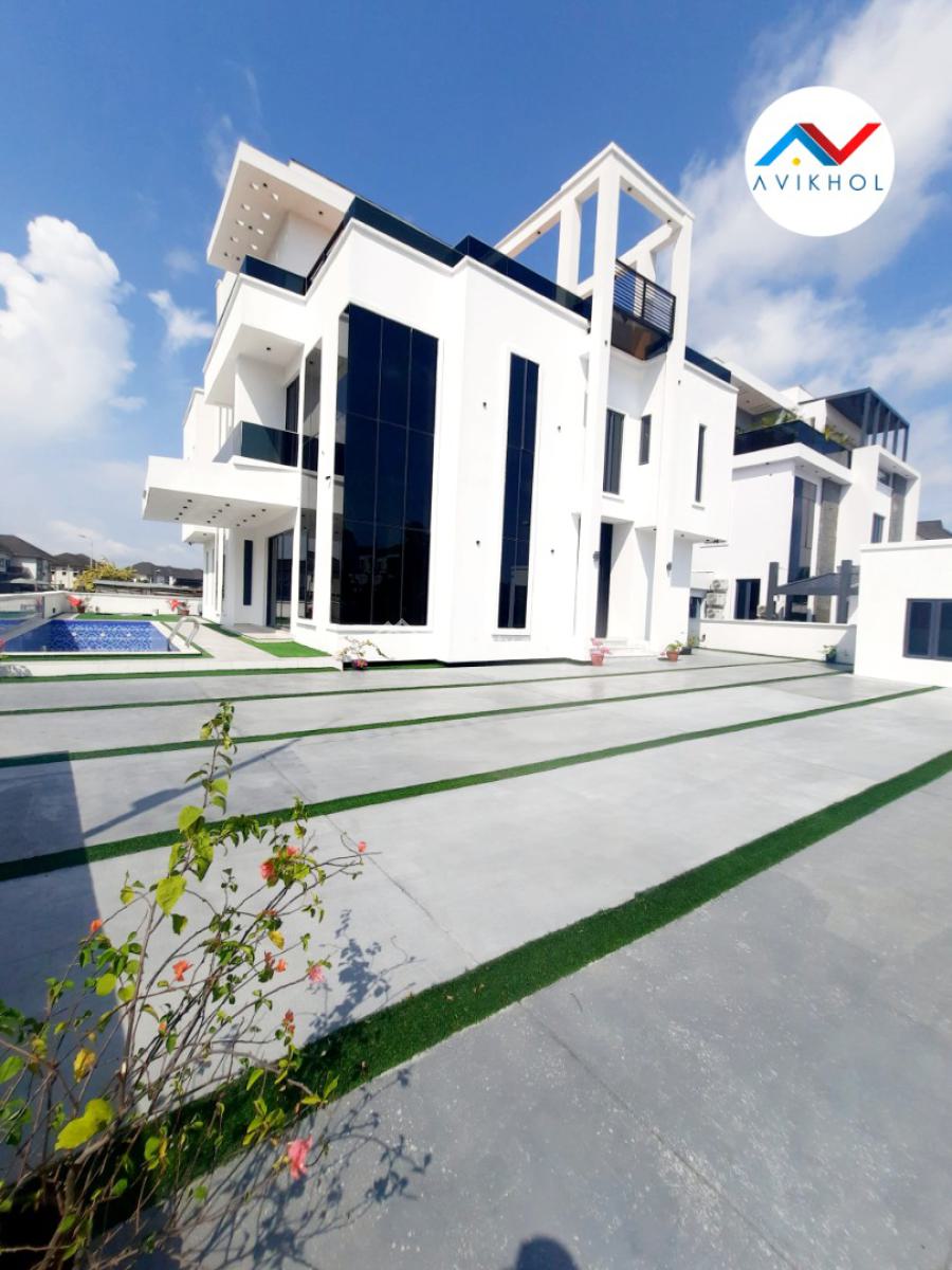 Maxive Luxurious 5 Bedroom Fully Detached Duplex, Pinnock Beach Estate, Osapa, Lekki, Lagos, Detached Duplex for Sale