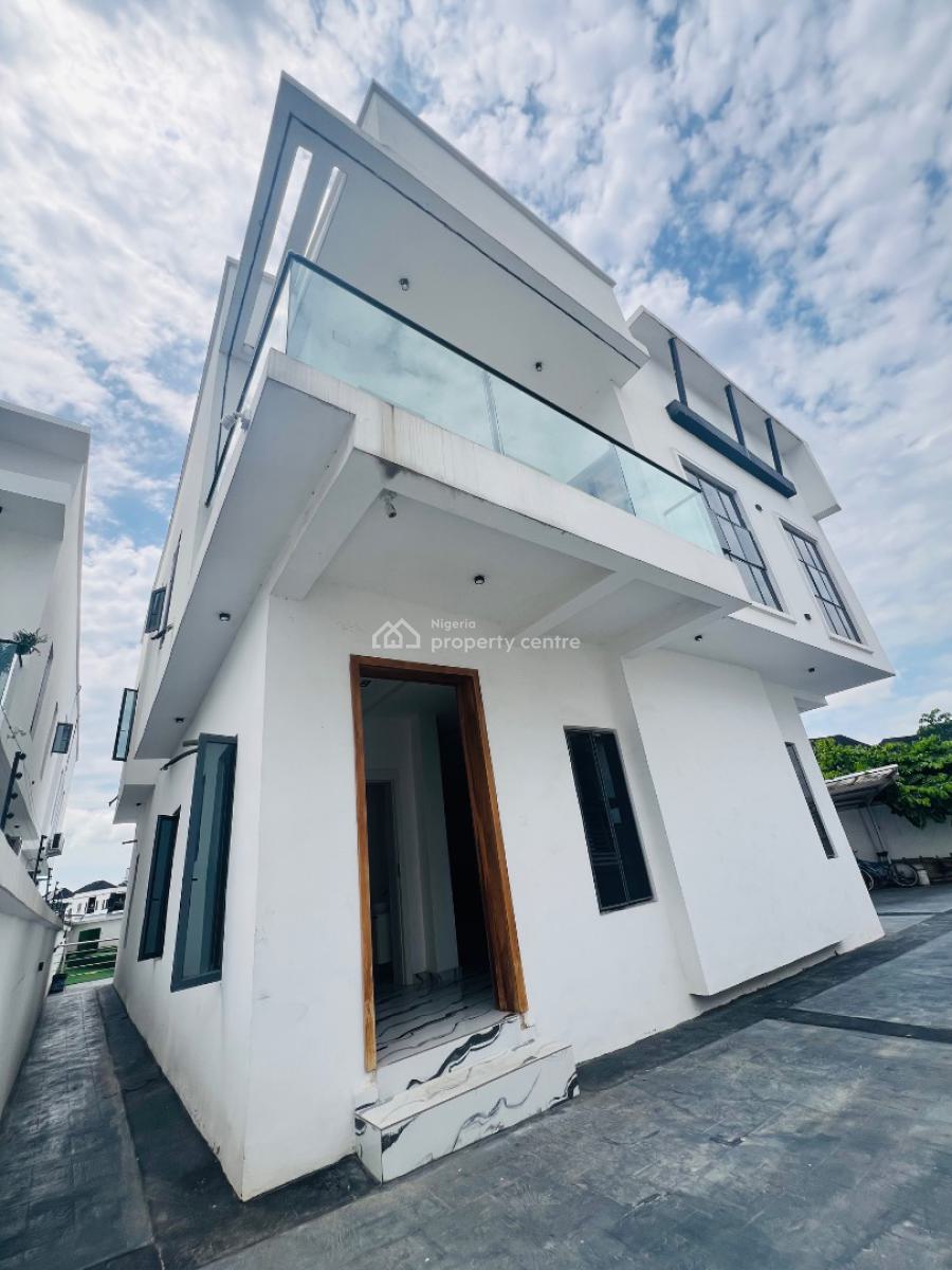 Fabulous 5bedroom Detached Duplex with Swimming Pool and Bq, 2nd Toll Gate, Lekki, Lagos, Detached Duplex for Rent