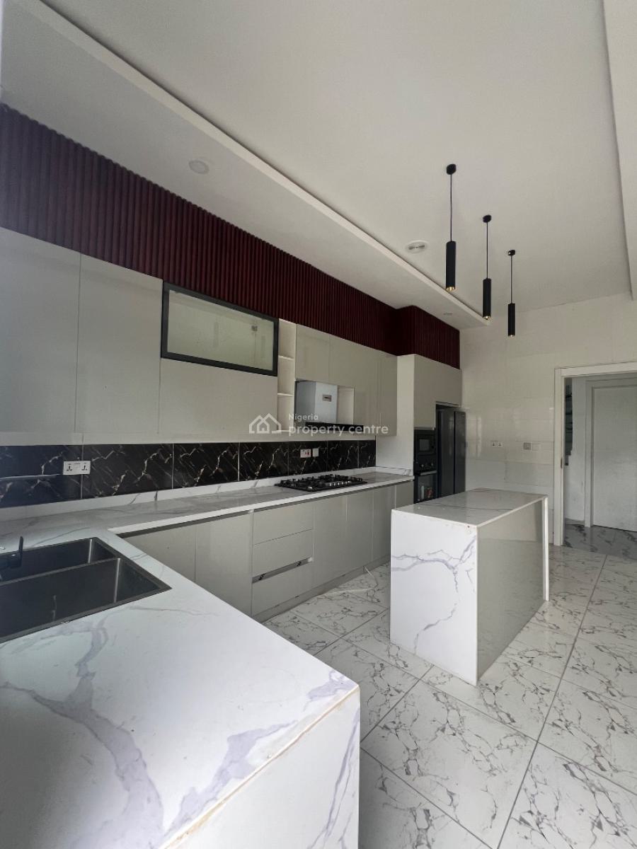 Fabulous 5bedroom Detached Duplex with Swimming Pool and Bq, 2nd Toll Gate, Lekki, Lagos, Detached Duplex for Rent