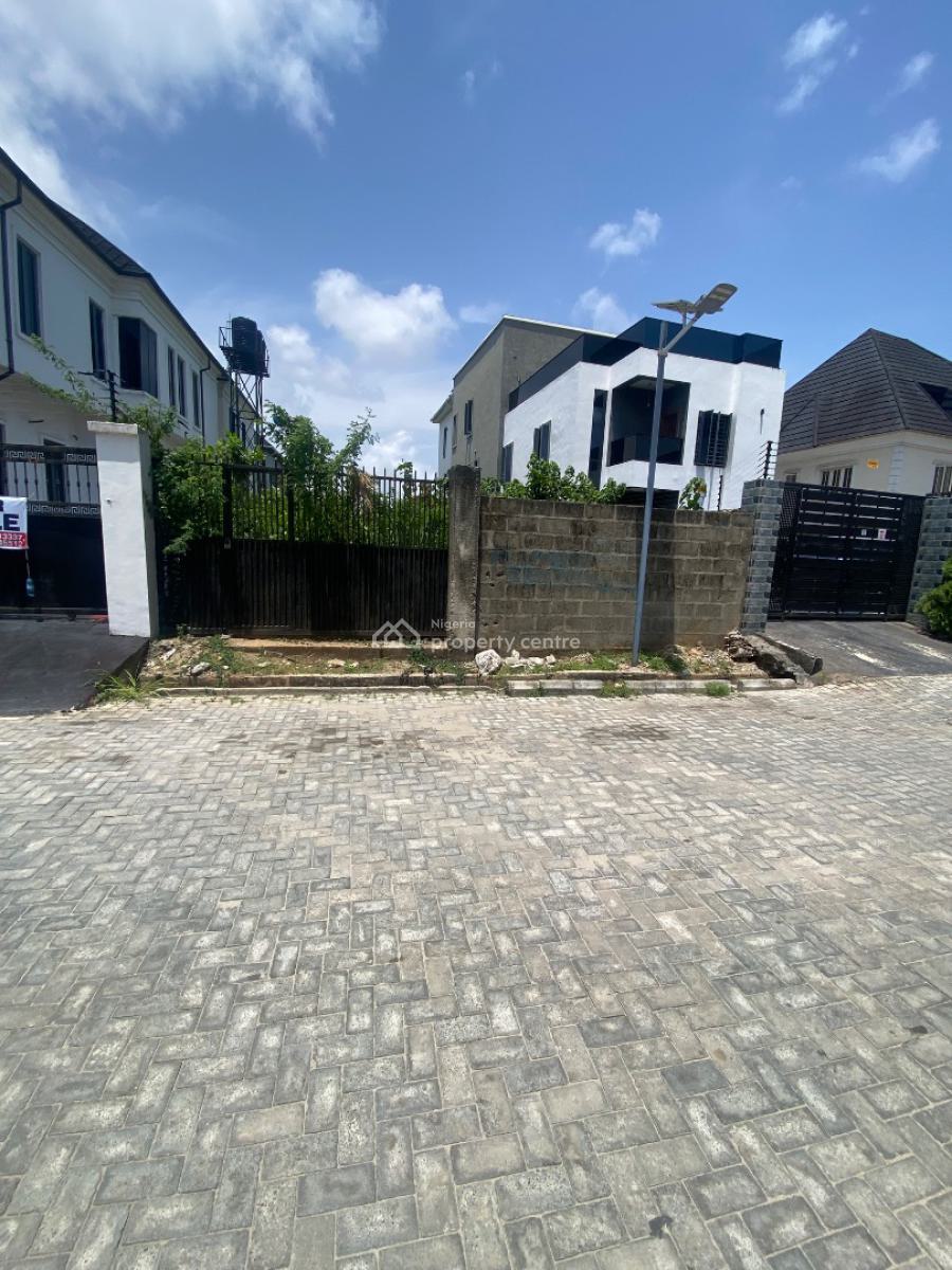 Fence Half Plot with C of O Title, Gated Estate Before Shop Rite, Sangotedo, Ajah, Lagos, Residential Land for Sale