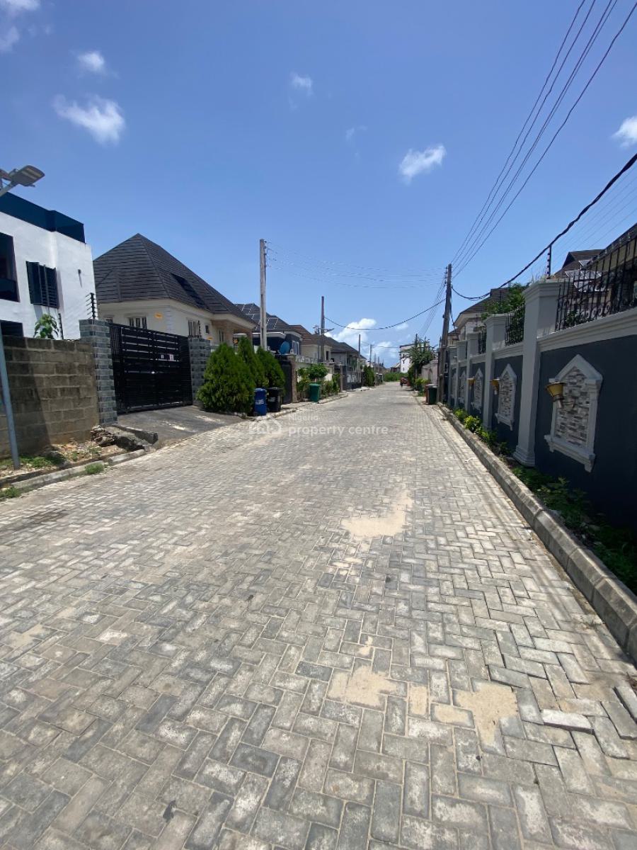 Fence Half Plot with C of O Title, Gated Estate Before Shop Rite, Sangotedo, Ajah, Lagos, Residential Land for Sale