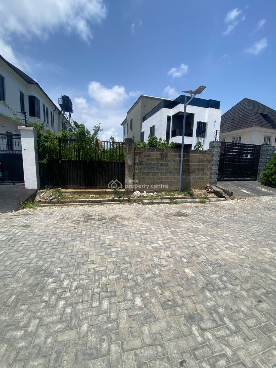 Fence Half Plot with C of O Title, Gated Estate Before Shop Rite, Sangotedo, Ajah, Lagos, Residential Land for Sale