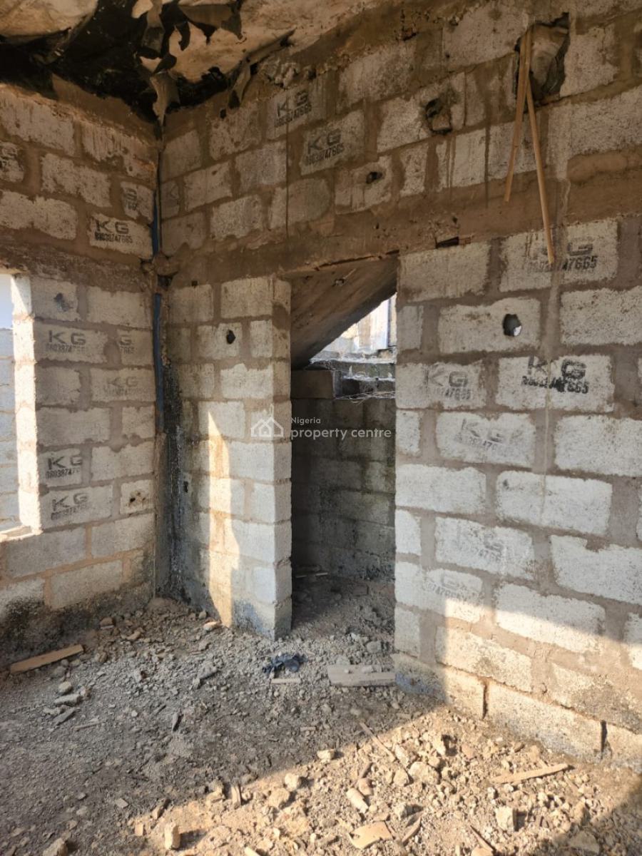 Uncompleted 5 Bedroom Duplex with Bq Available By Von, Von Estate, Lugbe District, Abuja, Detached Duplex for Sale