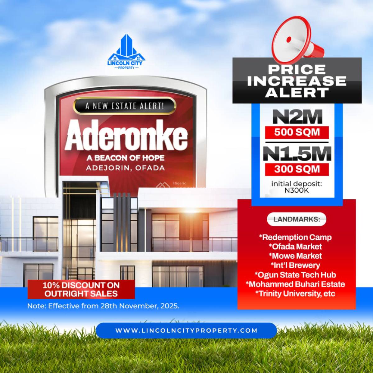 Most Affordable Land, Adejorin, Mowe Ofada, Ogun, Residential Land for Sale