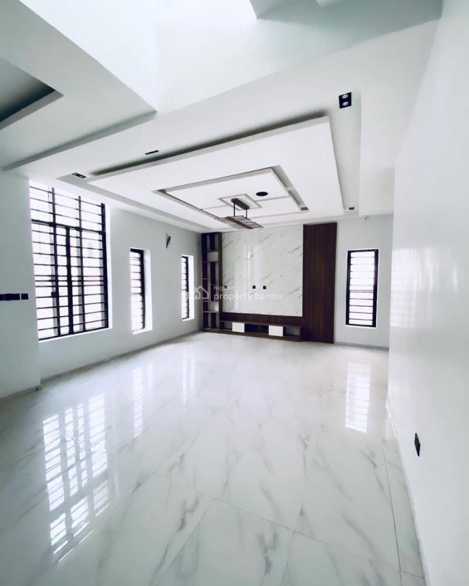 Magnificent 5bedroom Detached Duplex with Swimming Pool and Bq, 2nd Toll Gate Lekki Lagos, Lekki, Lagos, Detached Duplex for Rent