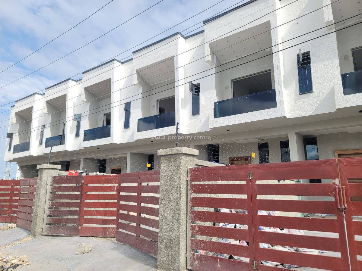 Strategically Located 4 Bedroom Terrace Duplex (self Compound), Ikota, Lekki, Lagos, Terraced Duplex for Sale