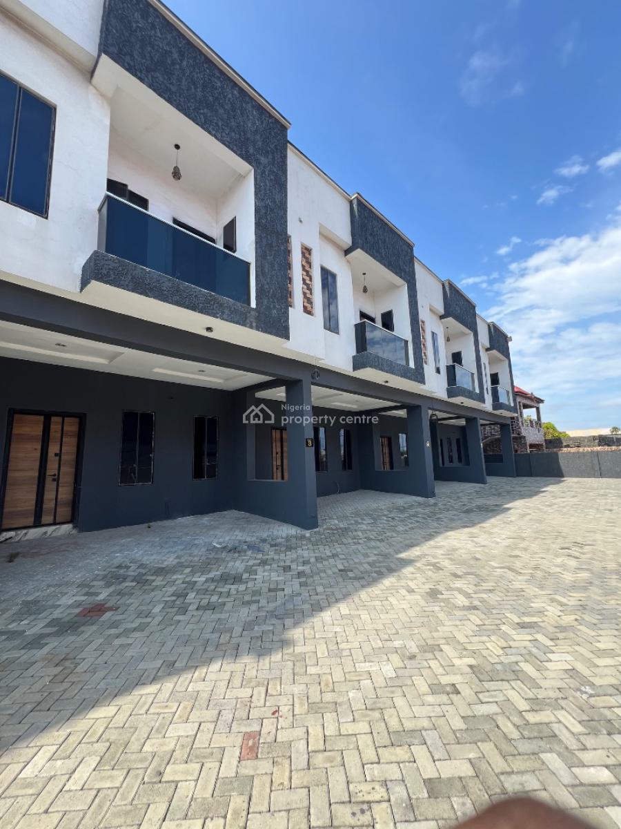 Newly Built 4bedroom Terrace Duplex, Bryanston Court 1, Okun-ajah, Ajah, Lagos, Terraced Duplex for Sale