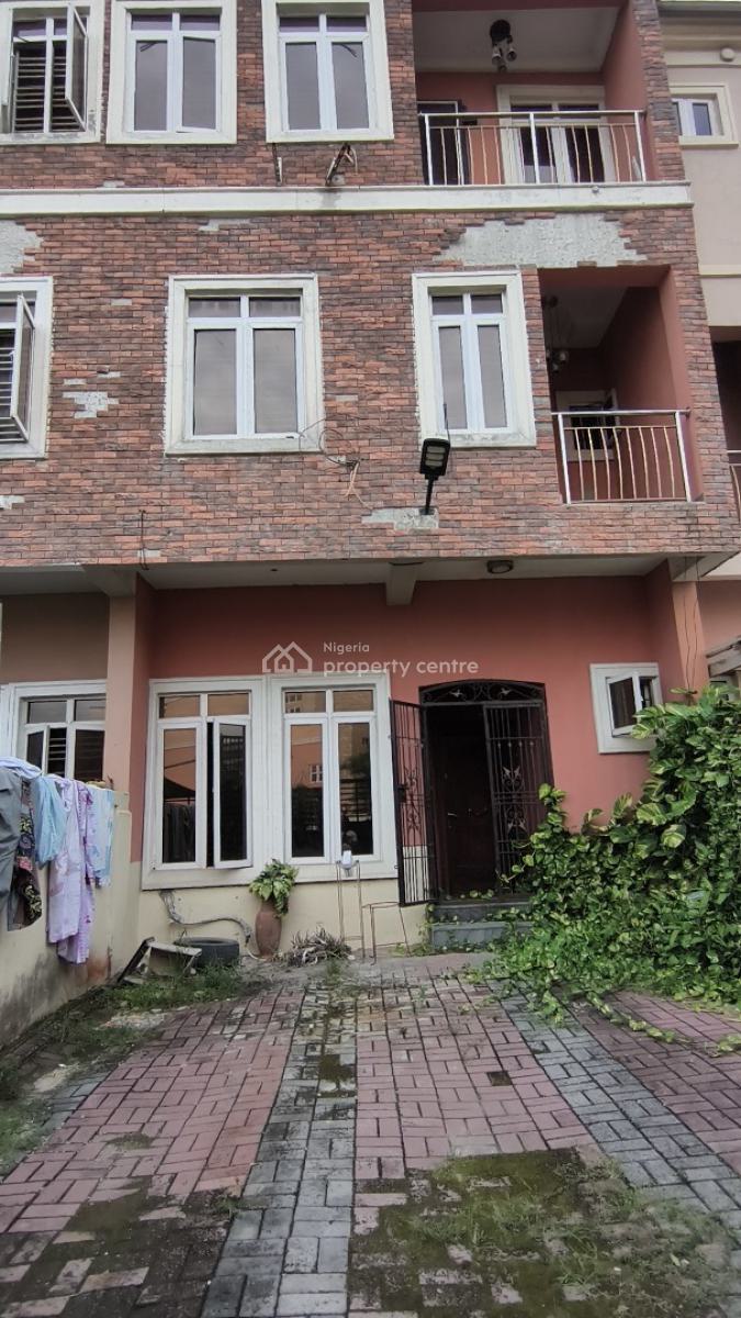 Spacious Lovely 5 Bedrooms Terraced Duplex + Bq, Spg Road, Ologolo, Lekki, Lagos, Terraced Duplex for Sale