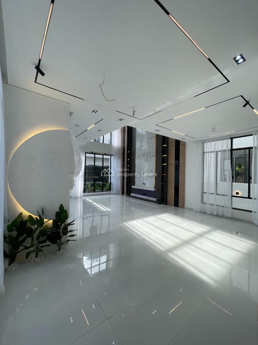 Exotic 5 Bedroom Fully Detached Duplex, Chevron, Lekki, Lagos, Detached Duplex for Sale