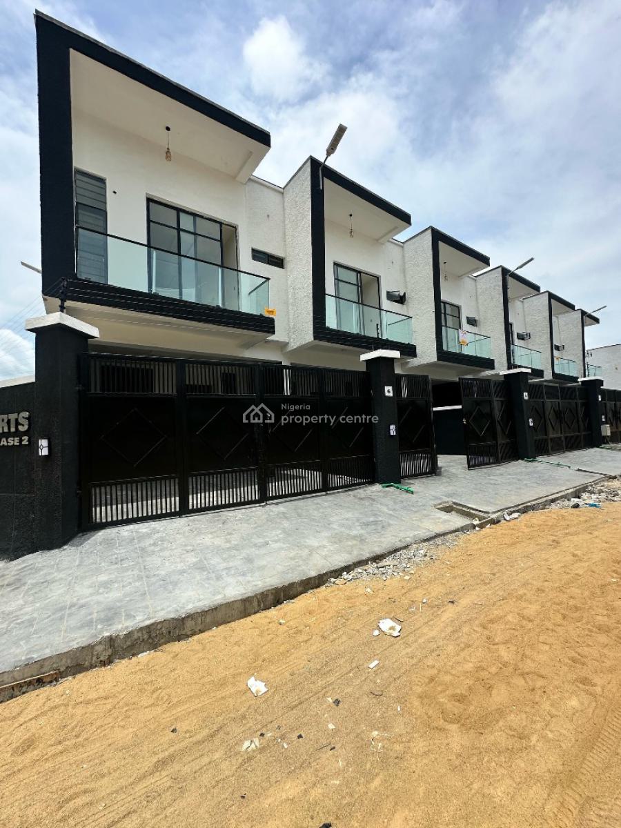 Newly Built 3 Bedroom Terraced Duplex with Self Compound, Ikota, Lekki, Lagos, Terraced Duplex for Sale