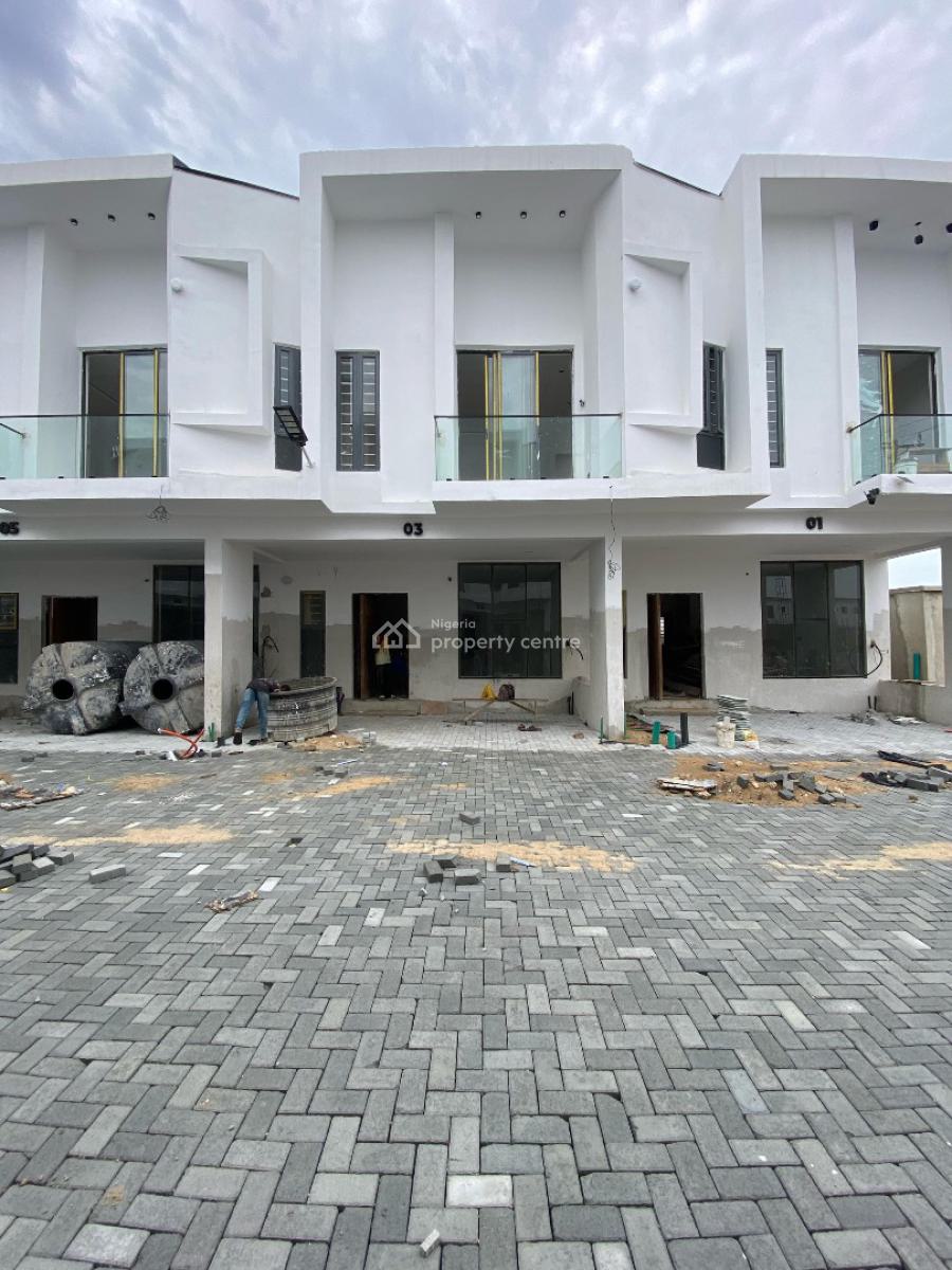 4 Bedroom Terrace Duplex with Bq & Pool, Vgc Extension, Lekki, Lagos, Terraced Duplex for Sale