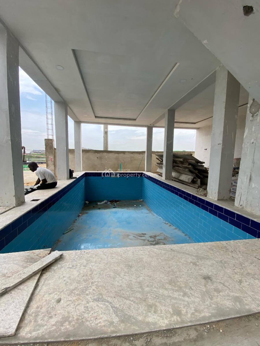 4 Bedroom Terrace Duplex with Bq & Pool, Vgc Extension, Lekki, Lagos, Terraced Duplex for Sale