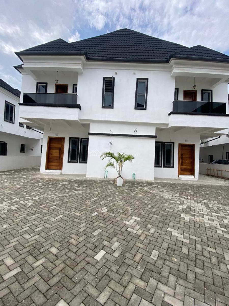 4 Bedroom Semi Detached Duplex with Bq, Vgc Extension, Vgc, Lekki, Lagos, Semi-detached Duplex for Sale