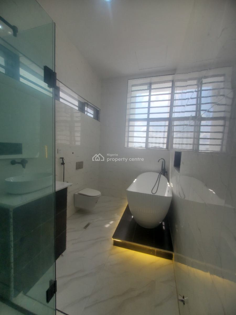 Gorgeous 5 Bedroom Detached Duplex W/ Bq in a Secured Estate, Chevron, Lekki, Lagos, Detached Duplex for Sale
