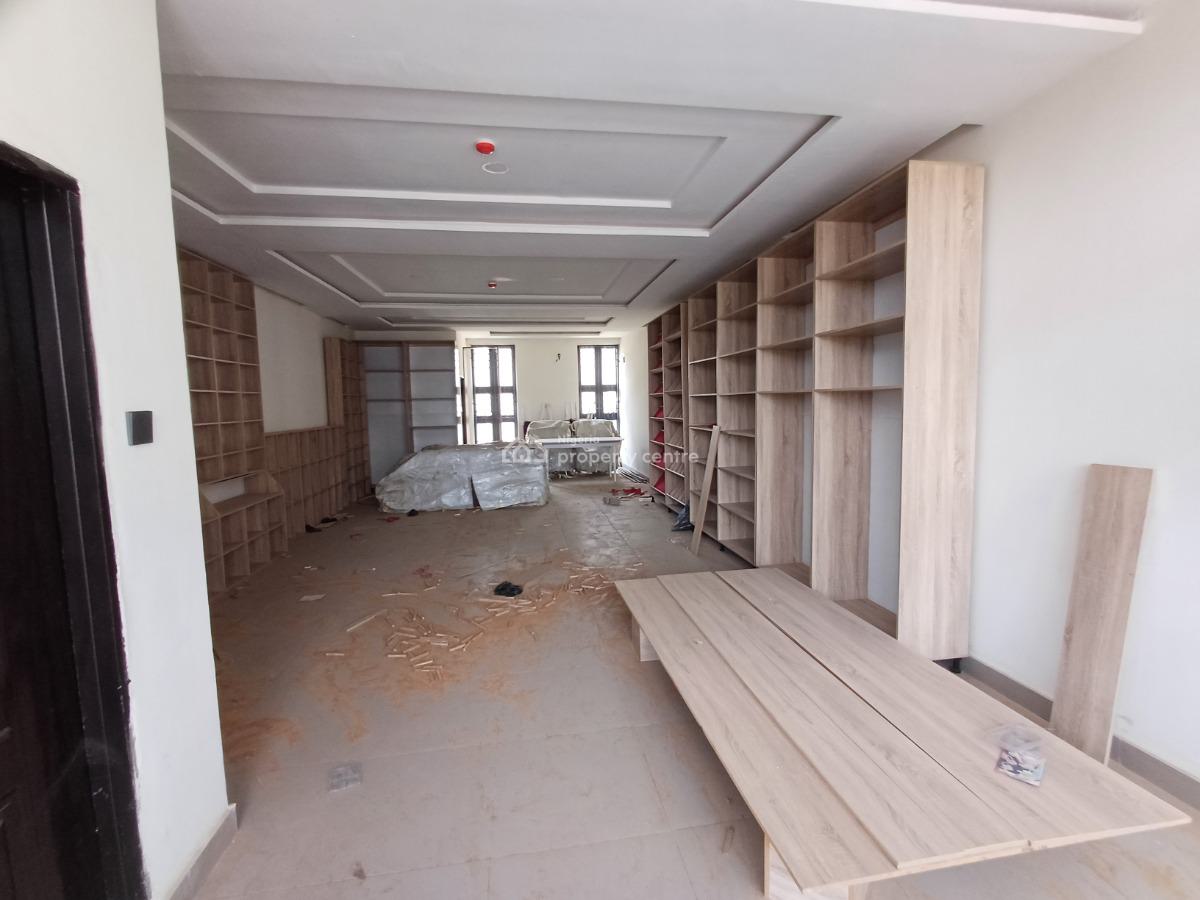 Serviced 60sqm Shop / Office Space on The First Floor, Wuye, Abuja, Office Space for Rent