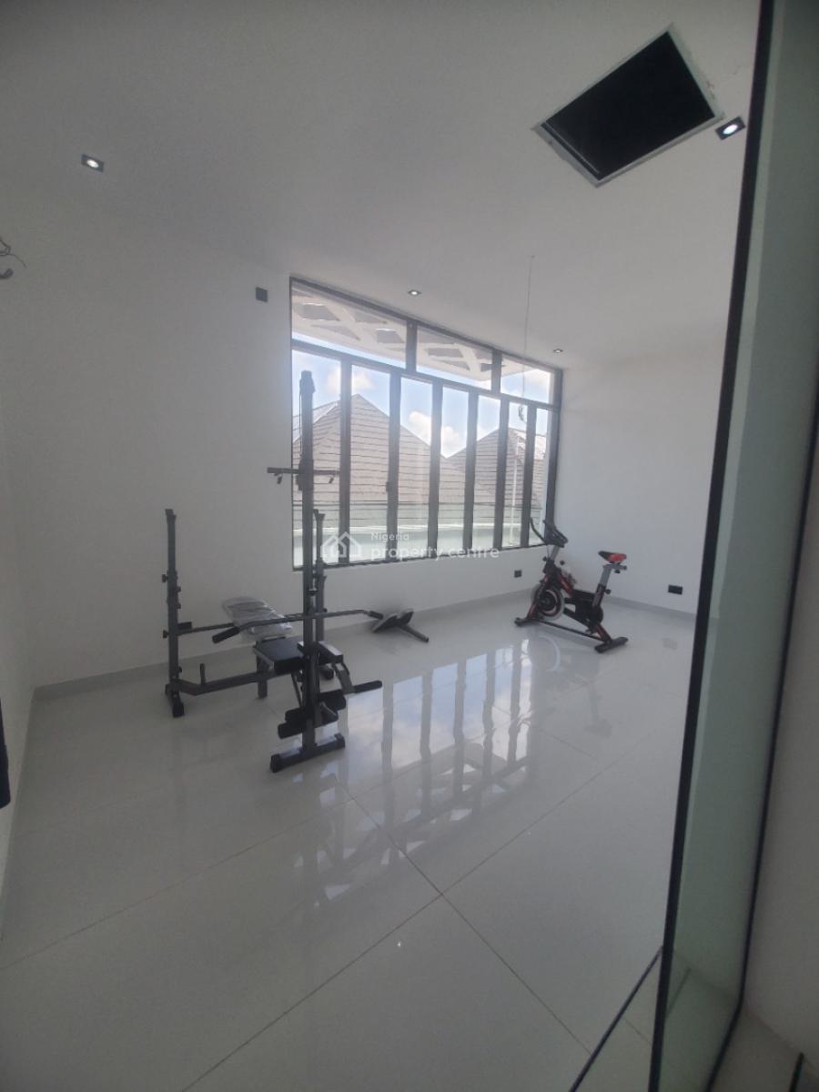 Awesome 5 Bedroom Detached Duplex W/ Bq & Pool in a Secured Estate, Chevron, Lekki, Lagos, Detached Duplex for Sale