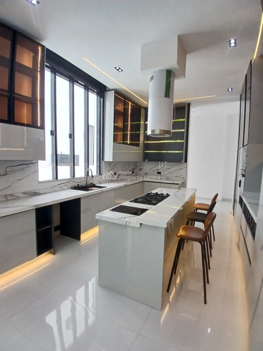 Exclusive Contemporary 5 Bedroom Detached Duplex with Swimming Pool,bq, Chevron Drive, Lekki, Lagos, Detached Duplex for Sale
